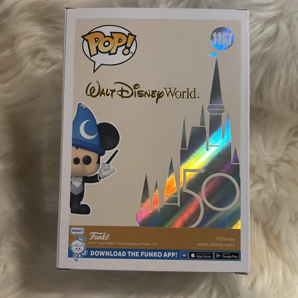 Walt Disney World 50th Funko Philharmagic Mickey Mouse Collectible 1167